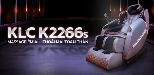 Ghế massage KLC KY2266s - êm ái - thoái mái toàn thân
