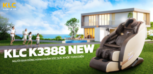 Ghế massage KLC K3388 NEW - người bạn đồng hànhNEW