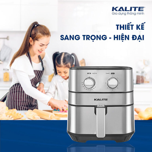 KALITE Q5 - THIẾT KẾ SANG TRỌNG, HIỆN ĐẠI  - NỒI CHIÊN KHÔNG DẦU KALITE Q5