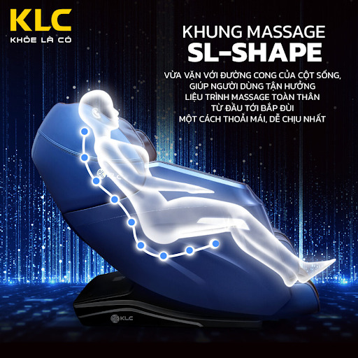 KHUNG MASSAGE SL - VỪA VẶN ĐƯỜNG CONG CỦA CỘT SỐNG