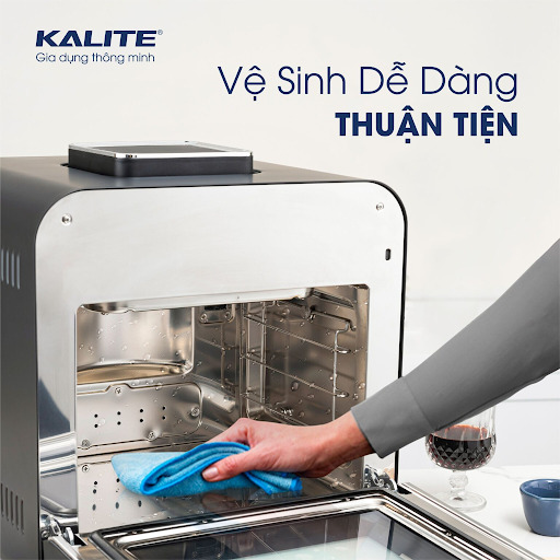 NỒI DỄ DÀNG VỆ SINH, TIỆN LỢI - Nồi chiên hơi nước KALITE STEAM PRO