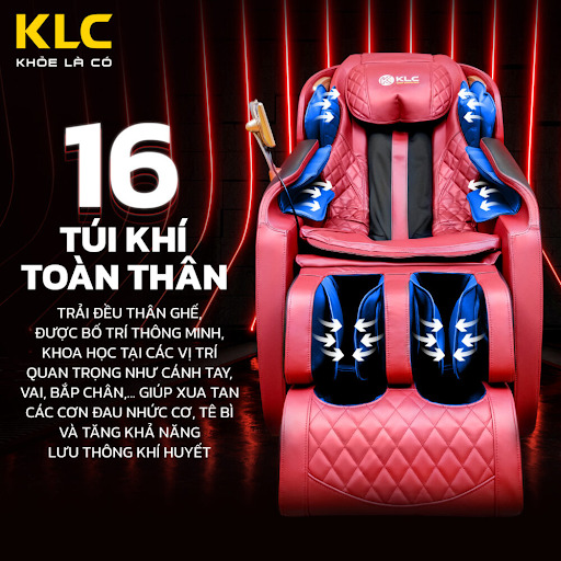 SỞ HỮU HỆ THỐNG 16 TÚI KHÍ KÉP TOÀN THÂN