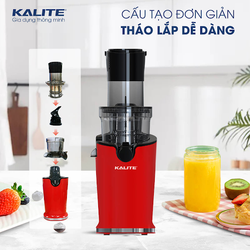 Máy ép chậm KALITE KSJ4414 7 Máy ép chậm KALITE KSJ4414