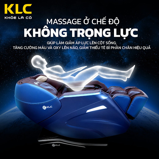MASSAGE KHÔNG TRỌNG LỰC - GÓC NGHIÊNG TỚI 155 ĐỘ