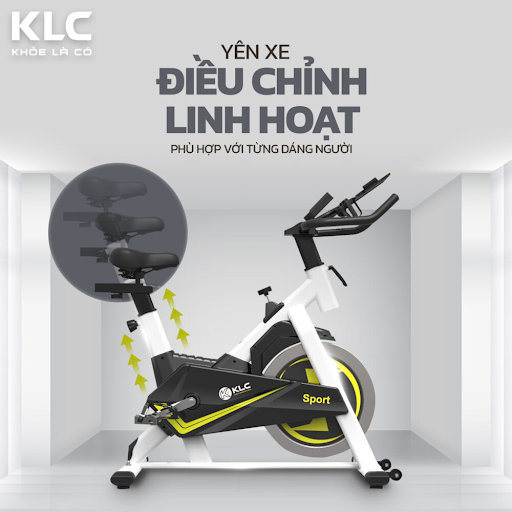 XE ĐẠP THỂ THAO KLC K-89 SPORT 8 ĐIỀU CHỈNH YÊN XE LINH HOẠT THEO TỪNG DÁNG NGƯỜI
