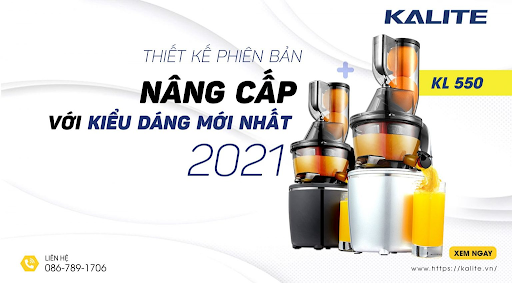 Máy ép chậm KALITE KL-550 9 Máy ép chậm KALITE KL-550