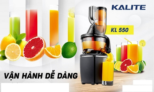 Máy ép chậm KALITE KL-550 15 Máy ép chậm KALITE KL-550