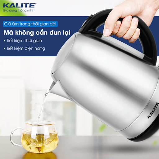 KHẢ NĂNG GIỮ ẤM NƯỚC ĐỈNH CAO - Ấm siêu tốc KALITE KL-30