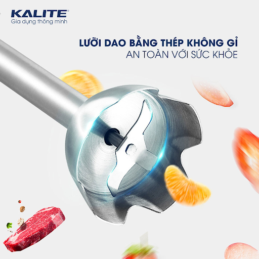 LƯỠI DAO BẰNG THÉP KHÔNG GỈ CHẮC KHỎE - MÁY XAY ĐA NĂNG KALITE KEB4111