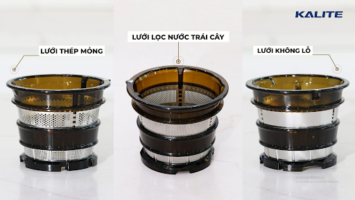 Máy ép chậm KALITE KL-598