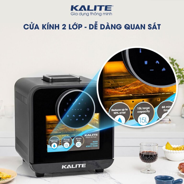 Nồi chiên hơi nước Kalite Steam Star 15L 3 Noi chien hoi nuoc Kalite Steam Star 15L 9