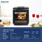 Nồi chiên hơi nước Kalite Steam X 15L (12) Noi chien hoi nuoc Kalite Steam X 15L 12
