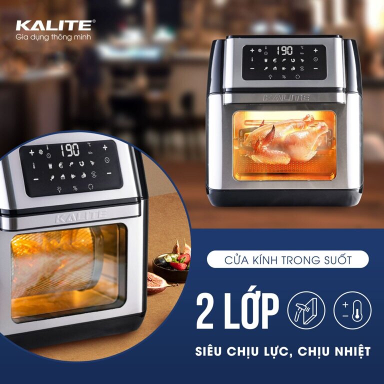 Nồi chiên không dầu Kalite Q10 10L 2 Noi chien khong dau Kalite Q10 10L 7