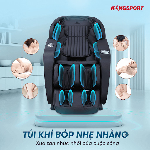 GHẾ MASSAGE KINGSPORT LUXURY G60