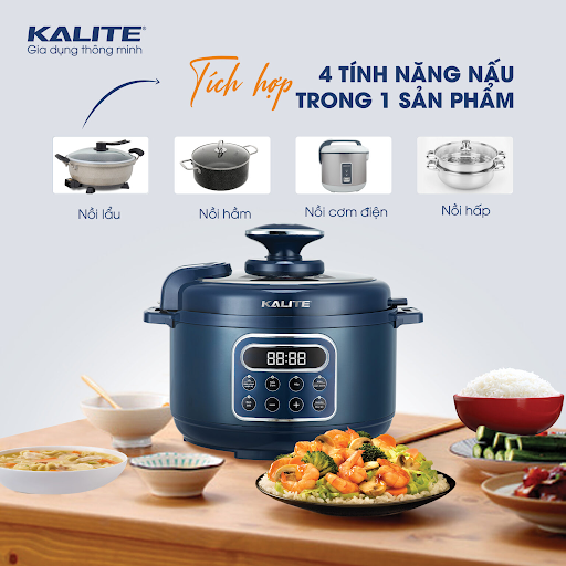 NỒI ÁP SUẤT ĐIỆN KALITE KPC4066