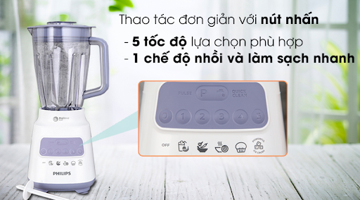 MÁY XAY ĐA NĂNG PHILIPS HR2221/00 