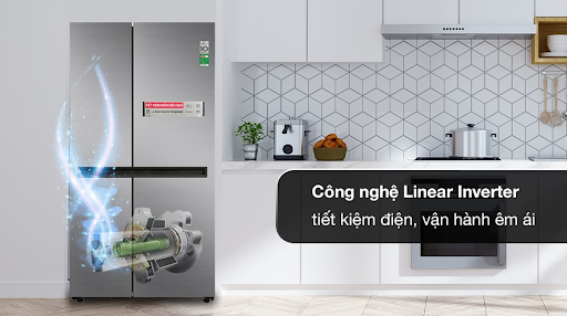 TỦ LẠNH LG INVERTER 649 LÍT GR-B257JDS 6 TỦ LẠNH LG INVERTER 649 LÍT GR-B257JDS