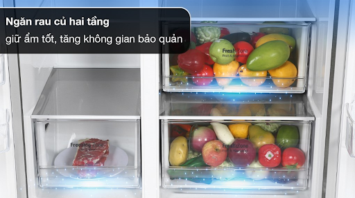 TỦ LẠNH LG INVERTER 649 LÍT GR-B257JDS 8 TỦ LẠNH LG INVERTER 649 LÍT GR-B257JDS