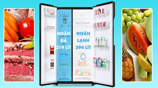 TỦ LẠNH LG INVERTER 613 LÍT GR-B247WB 10 TỦ LẠNH LG INVERTER 613 LÍT GR-B247WB