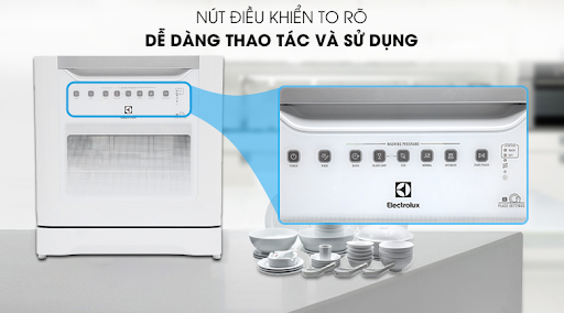 MÁY RỬA CHÉN BÁT ELECTROLUX ESF601BW