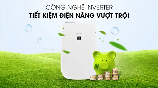 MÁY LỌC KHÔNG KHÍ SHARP FP-J40E-W 23W