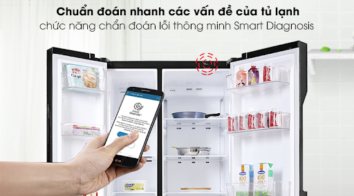 TỦ LẠNH LG INVERTER 613 LÍT GR-B247WB 11 TỦ LẠNH LG INVERTER 613 LÍT GR-B247WB