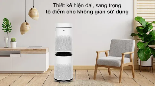 MÁY LỌC KHÔNG KHÍ 2 TẦNG LG PURICARE AS10GDWH0ABAE 70W 5 MÁY LỌC KHÔNG KHÍ 2 TẦNG LG PURICARE AS10GDWH0ABAE 70W