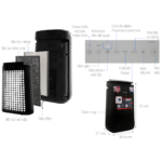 may lọc khong khi SHARP FP-J80EV-H 48W 3 may loc khong khi SHARP FP J80EV H 48W 3