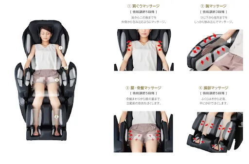 GHẾ MASSAGE FUJIIRYOKI SKS 6800