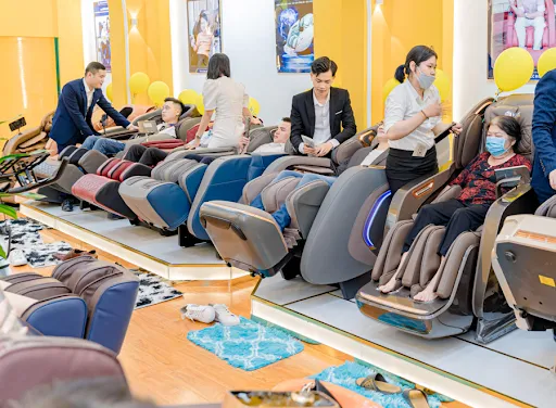 Kích thước ghế massage toàn thân đúng chuẩn 2023