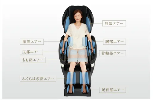 GHẾ MASSAGE FUJIIRYOKI AS 2100 NEW