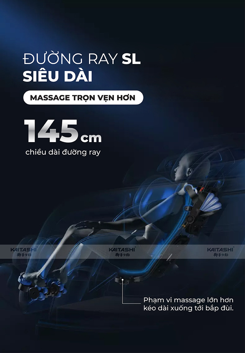 GHẾ MASSAGE KAITASHI KS-970 