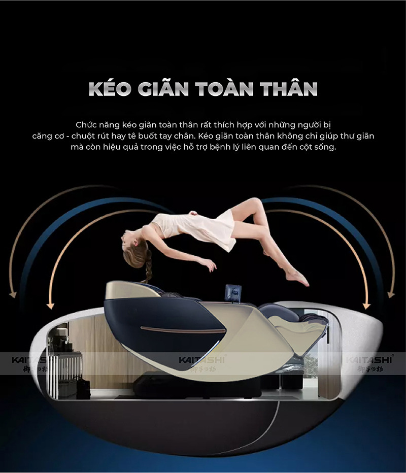GHẾ MASSAGE KAITASHI KS-970 