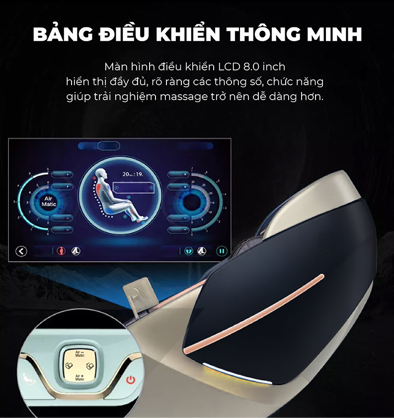 GHẾ MASSAGE KAITASHI KS-970 