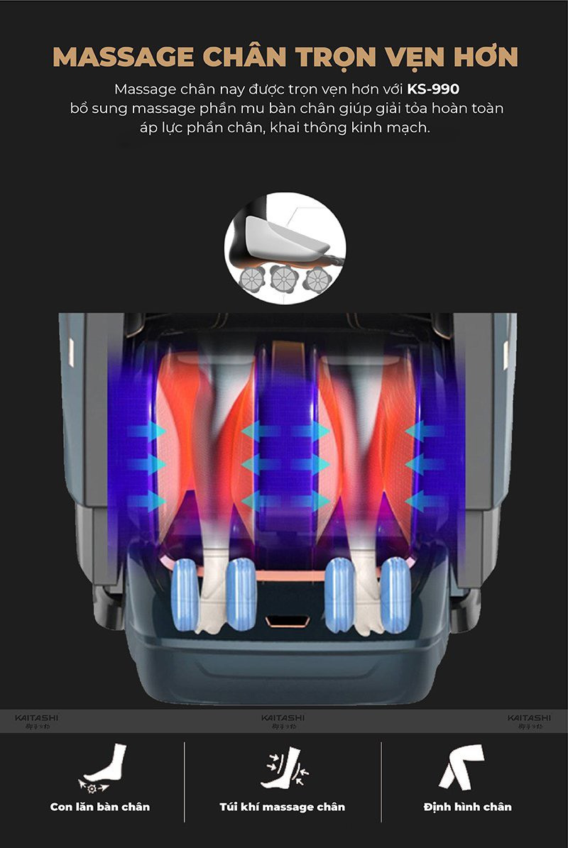 Ghế massage Kaitashi KS-990 