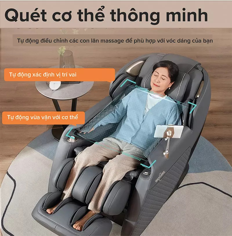 Ghế massage Maxcare Max668Pro 