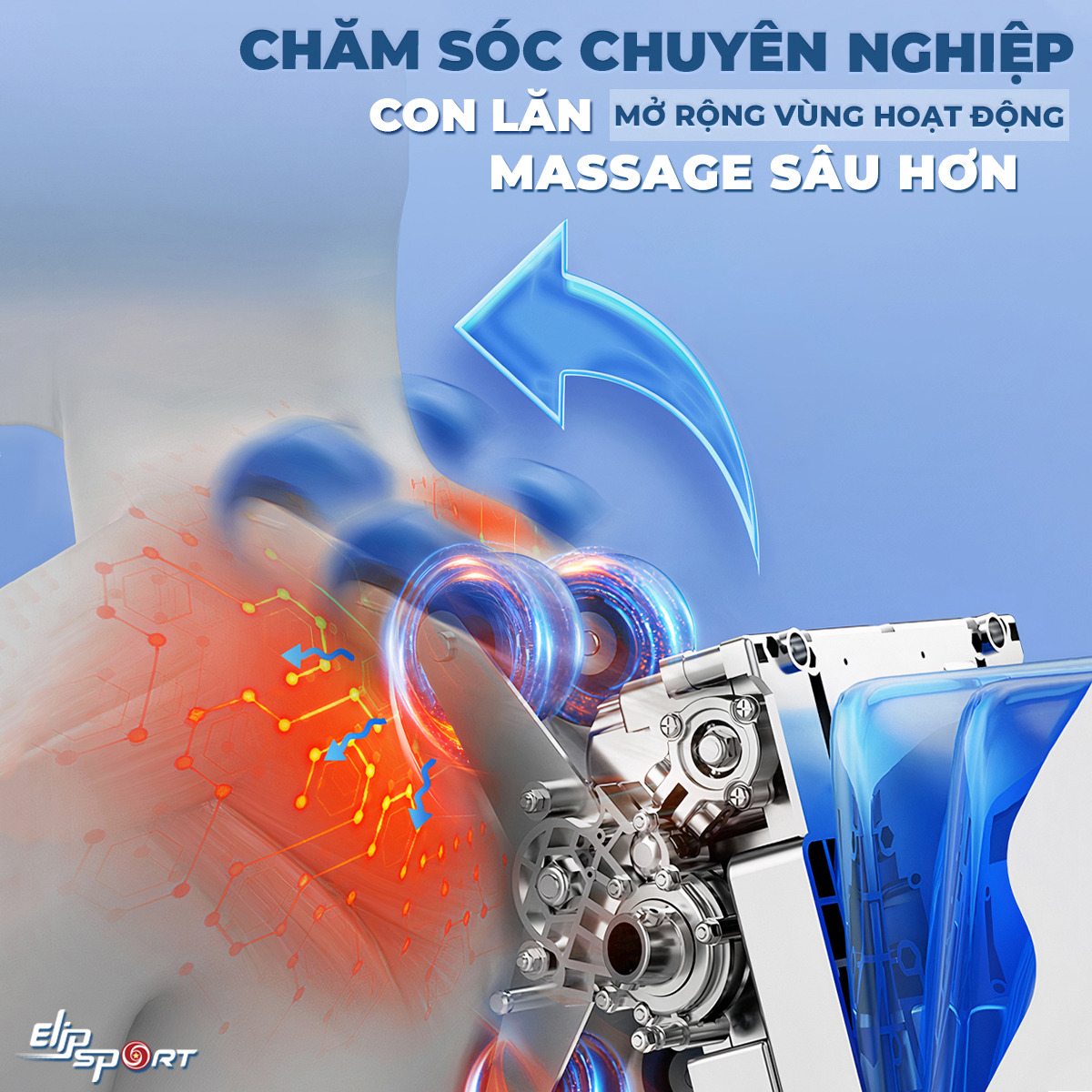 GHẾ MASSAGE ELIP LUXY (AI)