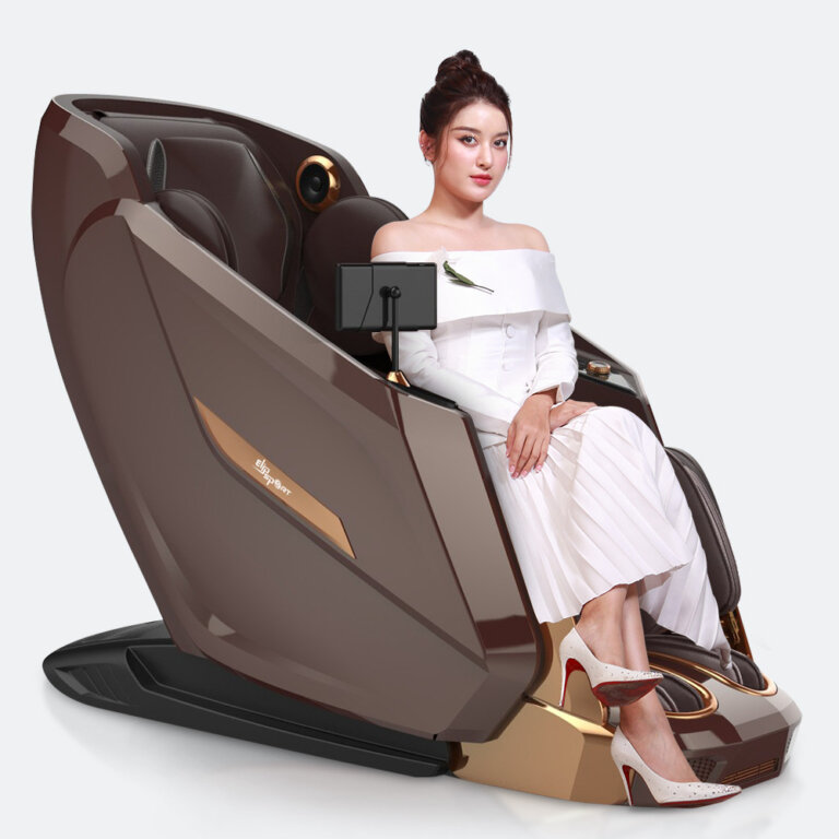 GHẾ MASSAGE ELIP ELYSIUM - COFFEE (Đã sử dụng 2 word image 128039 2