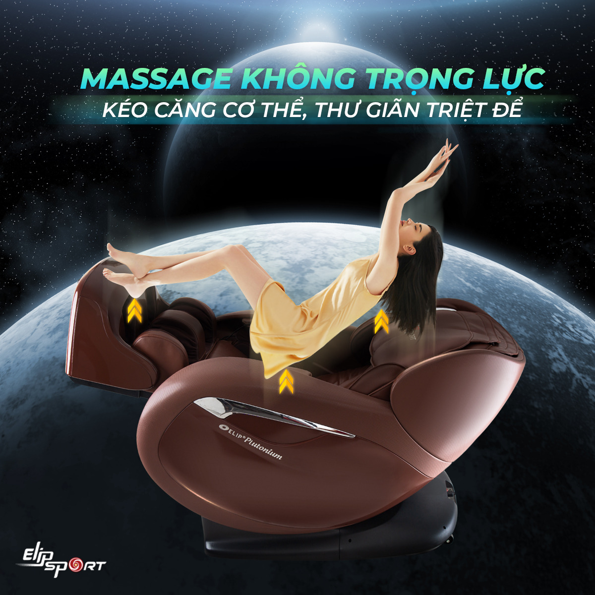 GHẾ MASSAGE ELIP PLUTONIUM 