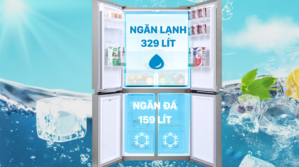 Tủ lạnh Samsung Inverter 488 lít RF48A4010M9/SV 7 Tủ lạnh Samsung Inverter 488 lít RF48A4010M9/SV