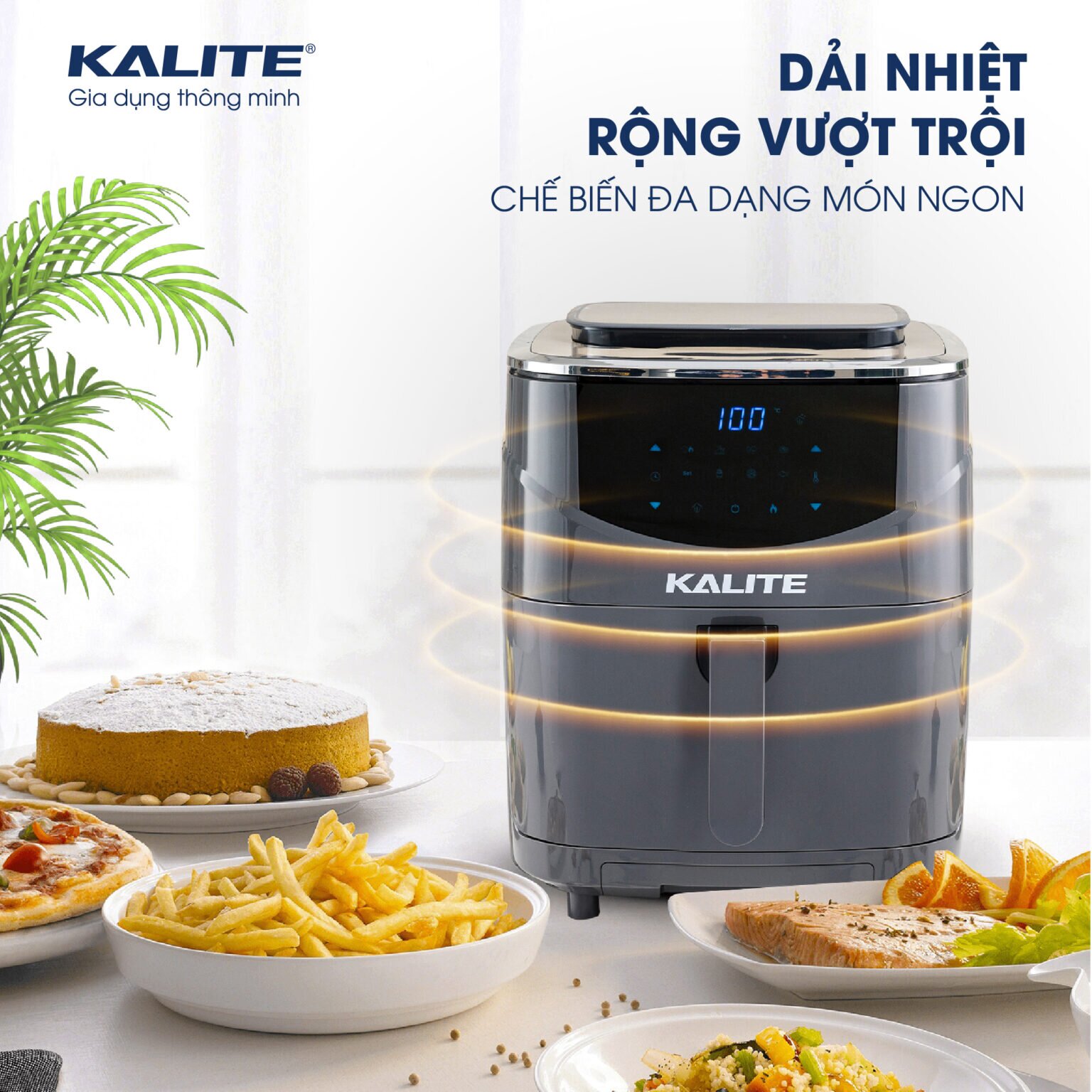 Nồi chiên hơi nước Kalite Steam 7 7L 11 Noi chien hoi nuoc Kalite Steam 7 7L 6