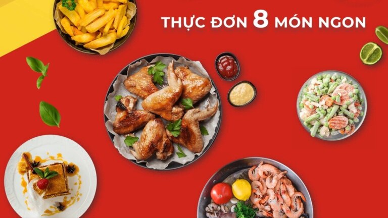 Nồi chiên không dầu Sharp KF-AF50EV-ST 5L 7 Noi chien khong dau Sharp KF AF50EV ST 1