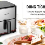 Nồi chiên không dầu Sharp KF-AF50EV-ST (2) Noi chien khong dau Sharp KF AF50EV ST 2