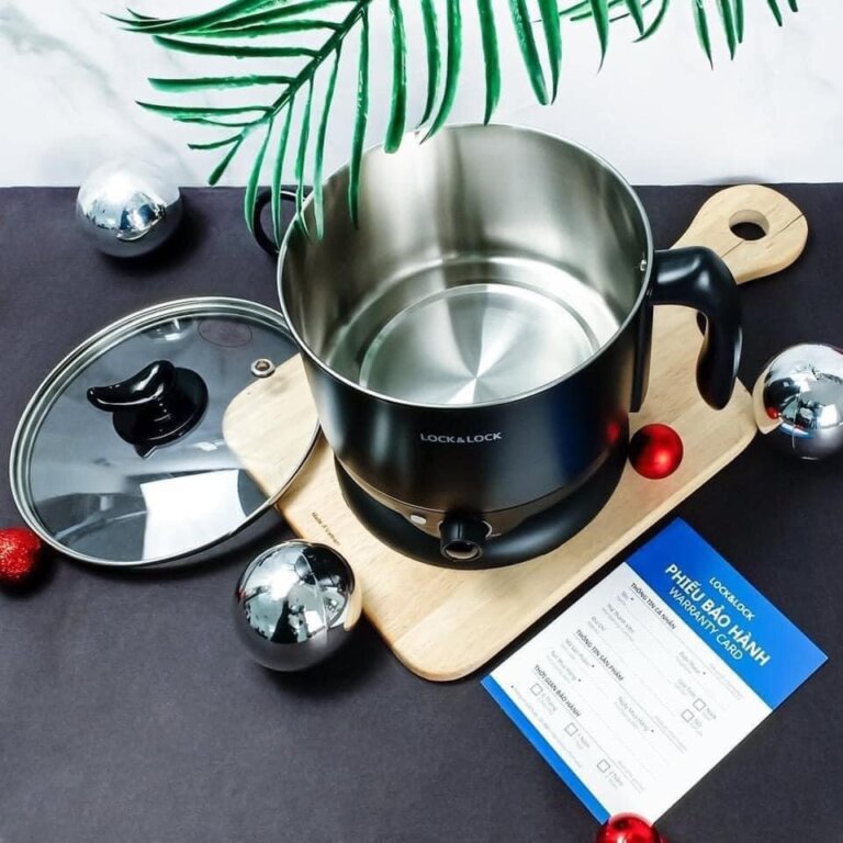 Nồi điện đa năng Lock&Lock EJP316BLK 1.2L 6 Noi dien da nang LockLock EJP316BLK 1.2L 1