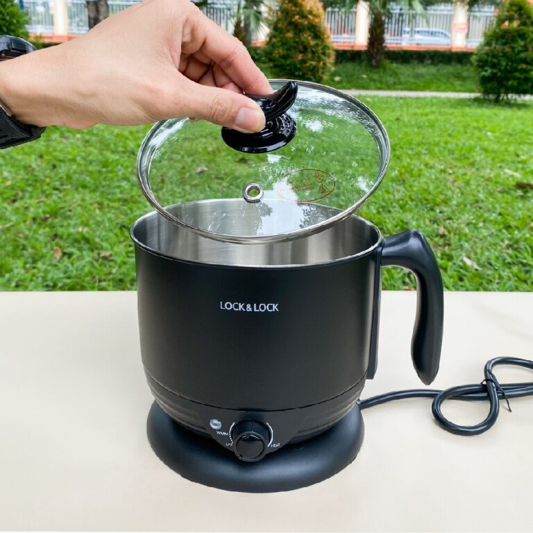 Nồi điện đa năng Lock&Lock EJP316BLK 1.2L 4 Noi dien da nang LockLock EJP316BLK 1.2L 3