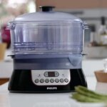 Nồi hấp điện 3 tầng Philips HD9140 900W (1) Noi hap dien 3 tang Philips HD9140 900W 1