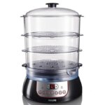 Nồi hấp điện 3 tầng Philips HD9140 900W (4) Noi hap dien 3 tang Philips HD9140 900W 4