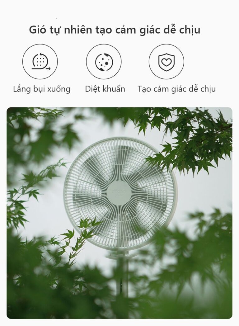 Quạt thông minh Xiaomi Smartmi Gen 3 8 Quat thong minh Xiaomi Smartmi Gen 3 1