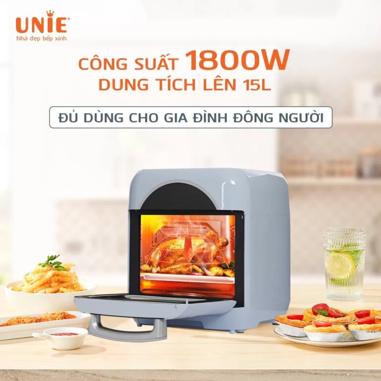 Nồi chiên hơi nước Unie Steam Color 15L 2 Noi chien hoi nuoc Unie Steam Color 15L 7