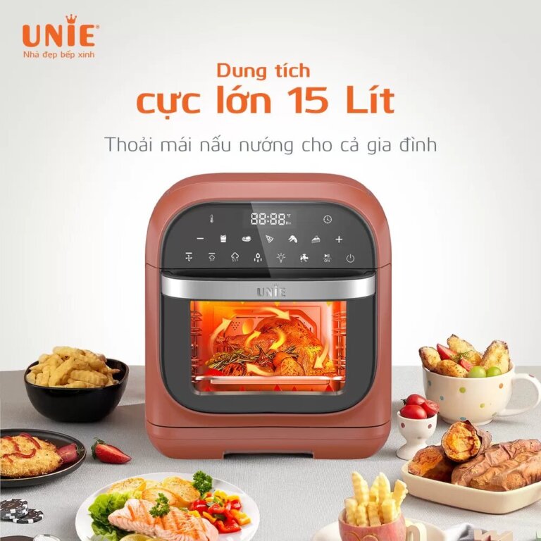 Nồi chiên hơi nước Unie Steam Mars 15L 12 Noi chien hoi nuoc Unie Steam Mars 15L 11